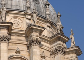 dome of the Val-de-Grâce church Paris
